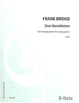 Frank Bridge Notenblätter 3 Novelletten H.44