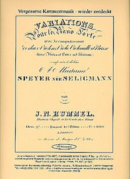 Johann Nepomuk Hummel Notenblätter Sextett F-Dur op.97 für 2 Violinen, Viola, Violoncello