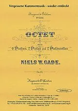 Niels Wilhelm Gade Notenblätter Streichoktett F-Dur op.17