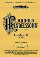 Arnold Ludwig Mendelssohn Notenblätter Trio a-Moll op.76