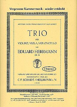 Eduard Emil Herrmann Notenblätter Trio g-Moll op.39