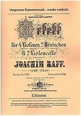 Joachim Raff Notenblätter Oktett C-Dur op.176
