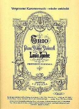 Ludwig (Louis) Spohr Notenblätter Klaviertrio e-Moll op.119