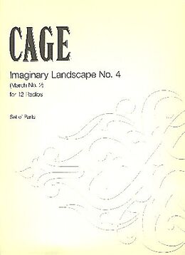 John Cage Notenblätter Imaginary Landscape no.4