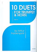 Arthur Frackenpohl Notenblätter 10 Duets