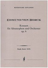 Edmund von Borck Notenblätter Konzert op.6