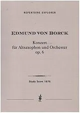 Edmund von Borck Notenblätter Konzert op.6