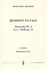 Robert Fuchs Notenblätter Serenade e-Moll Nr.3 op.21