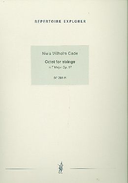 Niels Wilhelm Gade Notenblätter Oktett F-Dur op.17