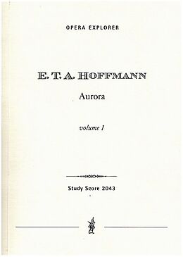 Ernst Theodor Amadeus Hoffmann Notenblätter Aurora