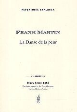 Frank Martin Notenblätter La danse de la peur