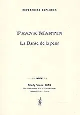 Frank Martin Notenblätter La danse de la peur