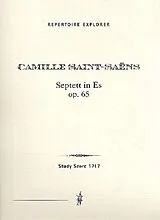 Camille Saint-Saens Notenblätter Septett Es-Dur op.65