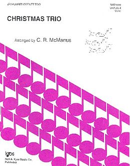 Notenblätter Christmas Trio