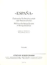 Isaac Manuel Albéniz Notenblätter Espana - Ferienreise