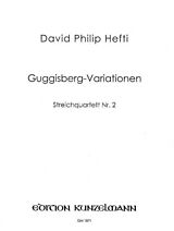David Philip Hefti Notenblätter Guggisberg-Variationen