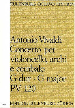 Antonio Vivaldi Notenblätter Konzert G-Dur PV120 F.III-12
