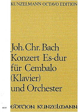Johann Christian Bach Notenblätter Konzert Es-Dur op.7,5