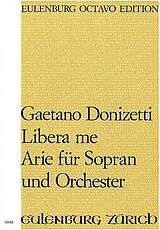 Gaetano Donizetti Notenblätter Libera me