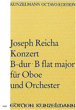 Joseph Reicha Notenblätter Konzert B-Dur