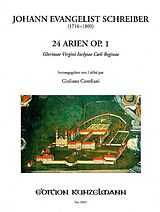 Johannn Evangelist Schreiber Notenblätter 24 Arien op.1 Band 2