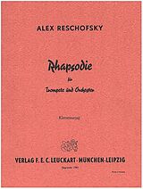 Alex Reschovsky Notenblätter Reschofsky Rhapsodie