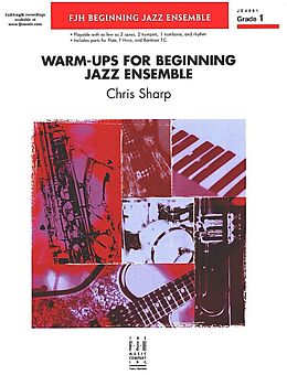 Chris Sharp Notenblätter Warm-Ups For Beginning Jazz Ensemble
