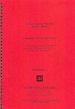 Georg Friedrich Händel Notenblätter Concerto Voli per laria