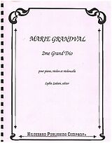 Marie Félicie Clémence de Reiset Grandval Notenblätter Trio no.2
