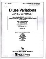 Daniel Schnyder Notenblätter Blues Variations