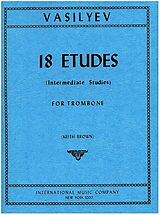 S. Vasilyev Notenblätter 18 Etudes (Intermediate Studies)
