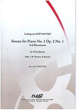 Ludwig van Beethoven Notenblätter Sonate No.1 op.2,1
