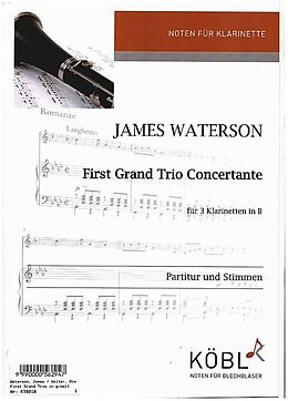 James Waterson Notenblätter First Grand Trio Concertante in g-moll