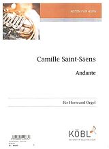 Camille Saint-Saëns Notenblätter Andante
