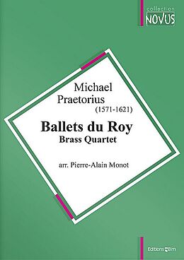 Michael Praetorius Notenblätter Ballets Du Roy