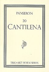 Auguste Mathieu Panseron Notenblätter 20 Cantilena