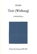 Ali Isciler Notenblätter Tesir