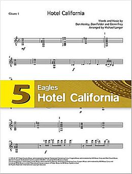 Don Henley Notenblätter Hotel California