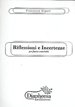 Francesco Lipari Notenblätter Riflessioni e Incertezze