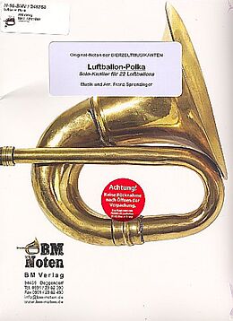 Franz Sprenzinger Notenblätter Luftballon-Polka