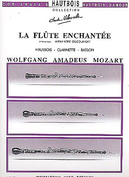 Wolfgang Amadeus Mozart Notenblätter La flûte enchantée