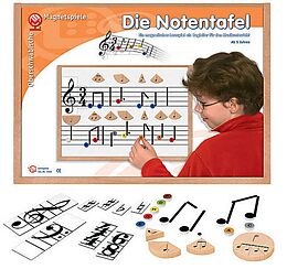  Instrumente+Zubehör Die Notentafel - Ein magnetisches Lernspiel