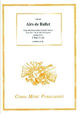  Notenblätter Airs de Ballet