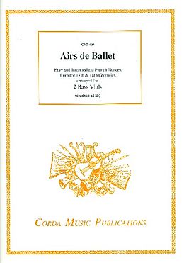  Notenblätter Airs de Ballet