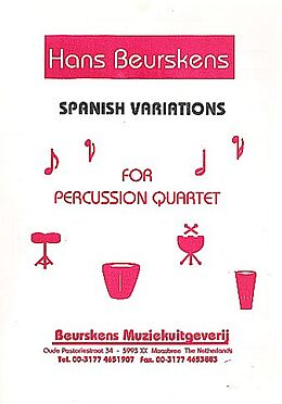 Hans Beurskens Notenblätter Spanish Variations