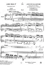 Peter Iljitsch Tschaikowsky Notenblätter Wenn ich das gewusst hätte op.47