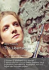 Astor Piazzolla Notenblätter Trio Libertango