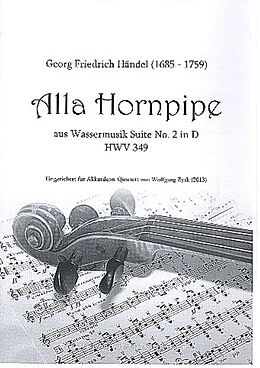 Georg Friedrich Händel Notenblätter Alla Hornpipe HWV349