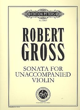 Robert Gross Notenblätter Sonata