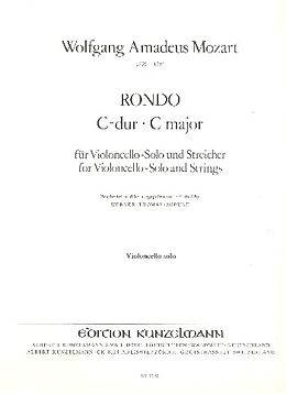 Wolfgang Amadeus Mozart Notenblätter Rondo C-Dur KV373